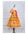 Sweet Lolita Dress Original Retro Baking Bread OP Party Dress