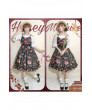 Sweet Lolita JSK Dress Original Vintage Rose Valley Party Dress