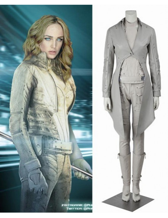 Legends of Tomorrow Sara Lance White Canary Cosplay Costume
