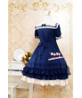 Strawberry Witch Sailor Style TOP Lolita Dress for Summer