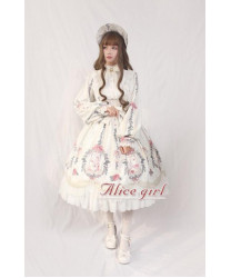 Dream In the Cage Sweet Lolita OP JSK Dress