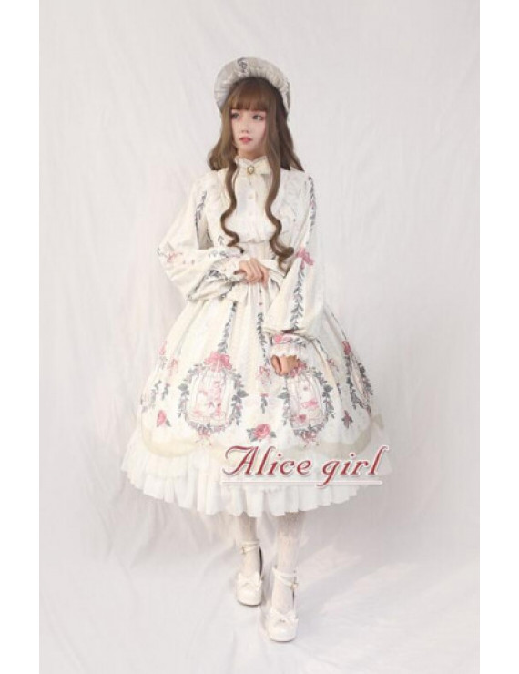 Dream In the Cage Sweet Lolita OP JSK Dress