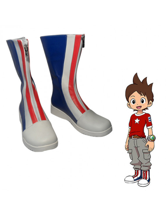 Yo-kai Watch Keita Amano Leather Cosplay Shoes