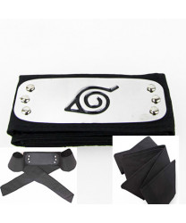 Naruto Uchiha Itachi Black Leaf Village Konoha Ninja Headband