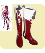 Puella Magi Madoka Magica Sakura Kyouko PU Leather Cosplay Boots