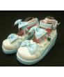 Japanese Lolita lolita thick sole cute bow princess shoes