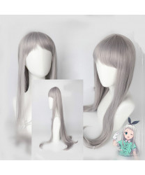 Blend S Hideri Kanzaki Long Silver Gray Cosplay Wig 80 cm