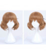 Blend S Mafuyu Hoshikawa Cosplay Wig Short Curly Brown Synthetic Hair Party Wigs