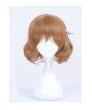 Blend S Mafuyu Hoshikawa Cosplay Wig Short Curly Brown Synthetic Hair Party Wigs
