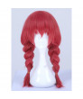 Blend S Miu Amano Red Ponytails Cosplay Wig Heat Resistant Fiber Japan Anime Wig