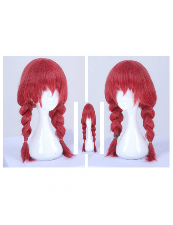 Blend S Miu Amano Red Ponytails Cosplay Wig Heat Resistant Fiber Japan Anime Wig