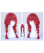 Blend S Miu Amano Red Ponytails Cosplay Wig Heat Resistant Fiber Japan Anime Wig