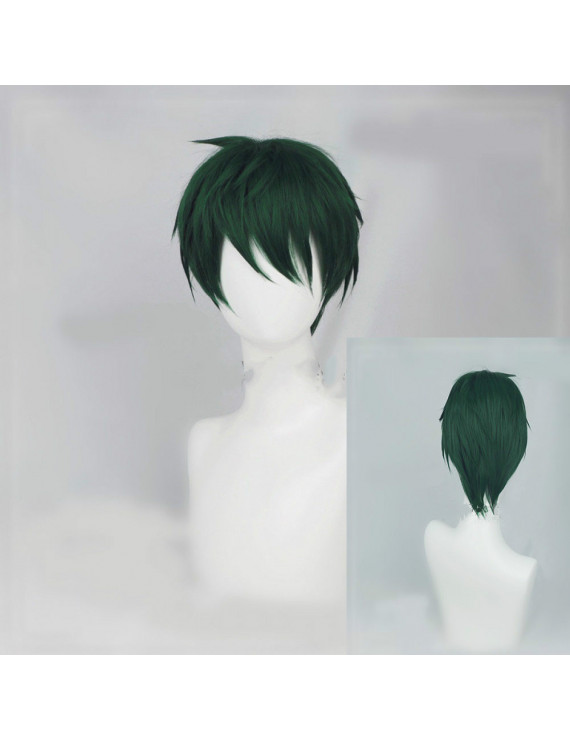 Blend S Kouyou Akizuki Short Dark Green Synthetic Hair Cosplay Wig Japan Anime Wigs