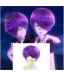 Land of the Lustrous Houseki no Kuni Amethyst Short Purple Styled Japan Anime Cosplay Wig