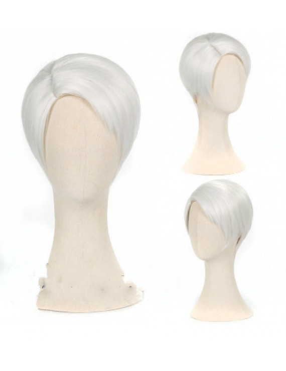 Land of the Lustrous Cairngorm White Straight Japan Anime Cosplay Wig