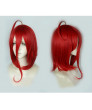 Land of the Lustrous Cinnabar Medium Red japan Anime Cosplay Wig