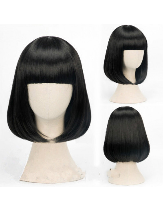 Land of the Lustrous Black Cosplay Wig Houseki no Kuni Obsidian Japan Anime Wigs