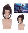 Arena Of Valor 5v5 Arena Game wukong Brown Cosplay Wig