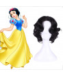 Snow White Black Short Wave Cosplay Wig