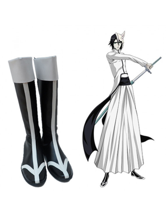 Bleach Ulquiorra Cifer PU Leather Cosplay Shoes