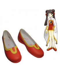 Cardcaptor Sakura RI MEIRIN PU Leather Cosplay Shoes