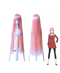 DARLING in the FRANXX Zero Rwo cosplay Wig Long Pink Long Straight Party Wig