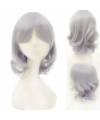 Light Grey Short Curly Synthetic Hair Sweet Lolita Wig