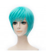 Touken Ranbu Online Cosplay Wig Ichigo Hitofuri Aqua Blue Short Party Wig