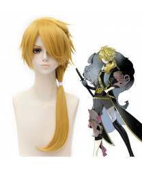 Touken Ranbu Online Shishiou Golden Long Styled Synthetic Hair Cosplay Wig