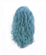 Lolita Wig Long Curly Blue Green Harajuku Synthetic Wig