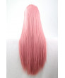 Lolita Wig Long Straight Pink Harajuku Synthetic Hair Full Wig