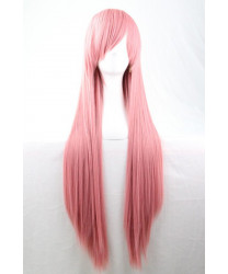 Lolita Wig Long Straight Pink Harajuku Synthetic Hair Full Wig