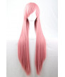 Lolita Wig Long Straight Pink Harajuku Synthetic Hair Full Wig