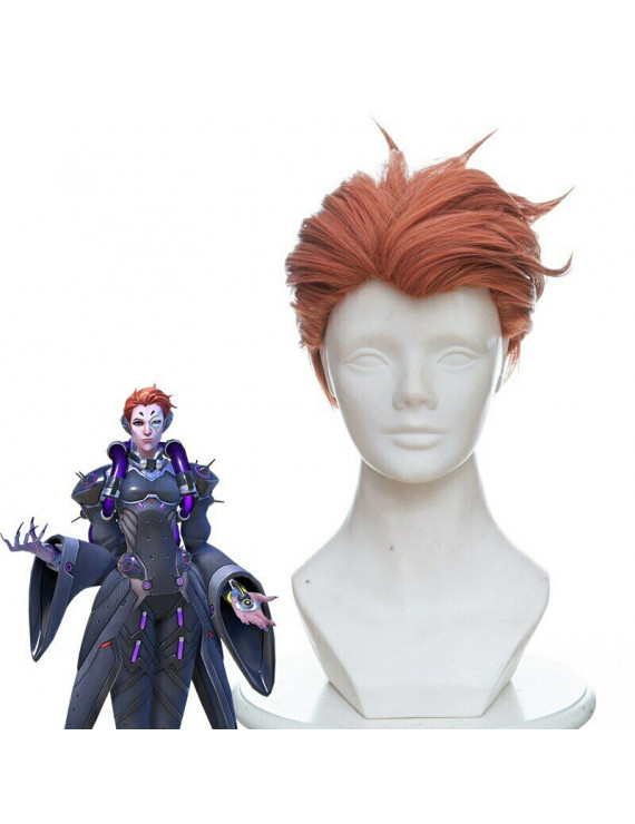 Overwatch Support Moira O Deorain Styled Game Cosplay Wig