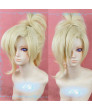 Overwatch Mercy Styled Wig Blonde Ponytail Cosplay Wig