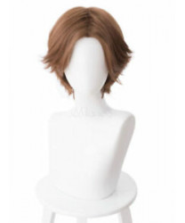 Overwatch McCree Brown Short Styled Cosplay Wig