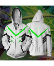 Custom Overwatch OW Jack Morrison Shimada Genji Reaper Gabriel Reyes Genji Sweatshirt Hoodies