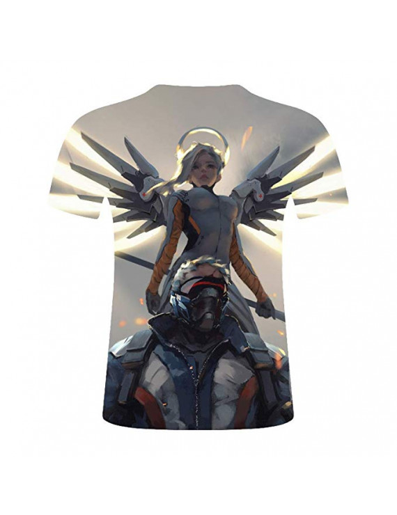 Overwatch Full 3D Printed Short Sleeved T shirt