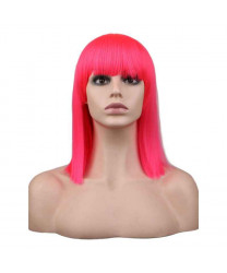 Classic Lolita Wig Short Straight Bobo Synthetic Hair Party Wig