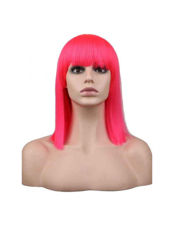 Classic Lolita Wig Short Straight Bobo Synthetic Hair Party Wig