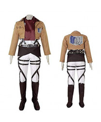 Attack on Titan Mikasa Ackerman Survey Corps Cosplay Costume