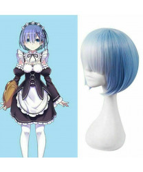 Re Life In A Different World From Zero Rem Or Ram Christmas Cosplay Wig