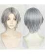Devil May Cry Dante Short Gray Synthetic Hair Cosplay Wig