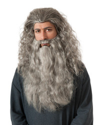 Sensei Wig Beard and Eyebrows Set Costume Wig