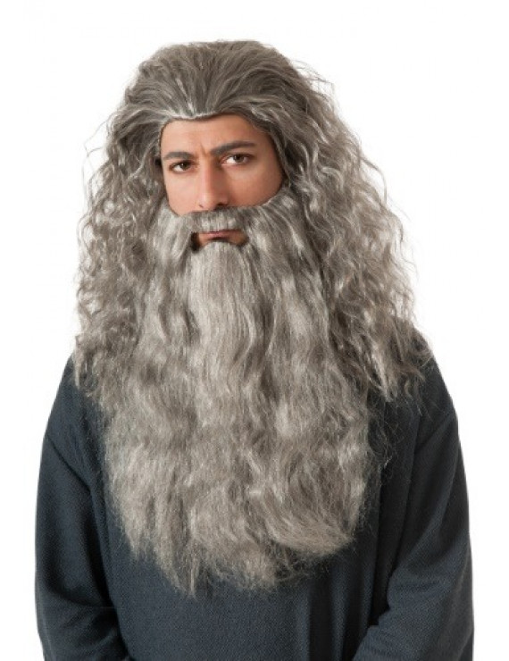 Sensei Wig Beard and Eyebrows Set Costume Wig