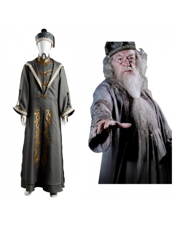 Harry Potter Albus Percival Wulfric Brian Dumbledore Cosplay Costume