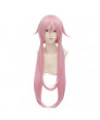 The Future Diary Gasai Yuno Heat Resistant Fiber Pink Anime Cosplay Wigs