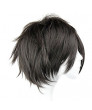 Sao Alicization Kirito Heat Resistant Fiber Black Short Anime Cosplay Wigs