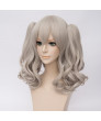 Kantai Collection Kashima Gray Long Wavy Heat Resistant Fiber Cosplay Wig