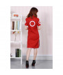 Naruto Sakura Haruno Dresses Print Short Sleeve Cheongsam Cosplay Costumes